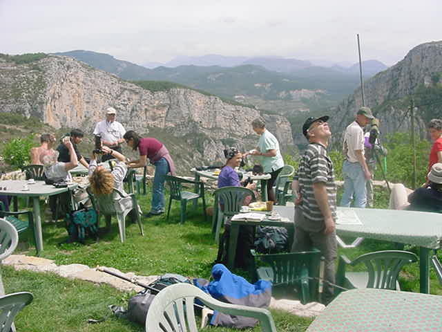 Observation confortable des vautours du Verdon